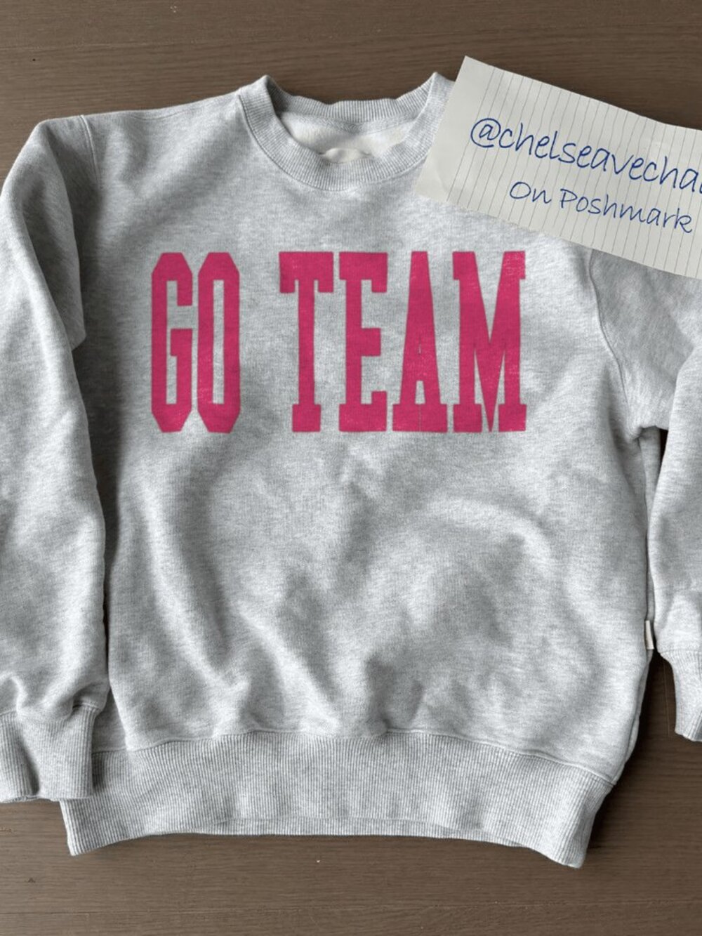 Vintage Go Team Unisex Crewneck Sweatshirt, Retro Go Team Shirt For Men Women
